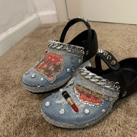 Crocs Custom Personalized Blinged - Picture 2 of 4